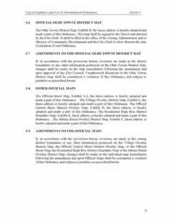 Daphne, Al Model Land Use & Subdivision Ordinance Article III Page 2