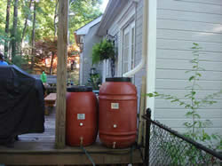 Connected Rain Barrels Capture More Rainwater