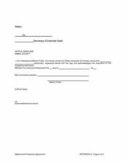 Sample Access & Maintenance Easement Agreement Page 5