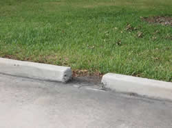 Curb Cut; Point Clear, AL