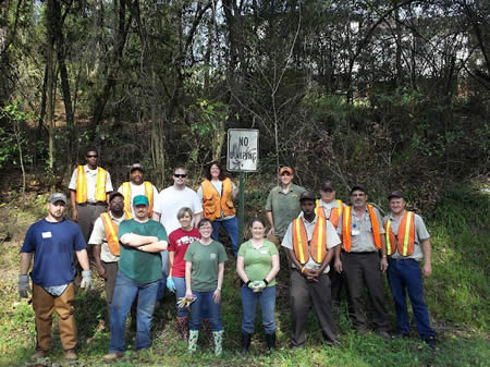 Mill Creek Trash Clean Up Attendees