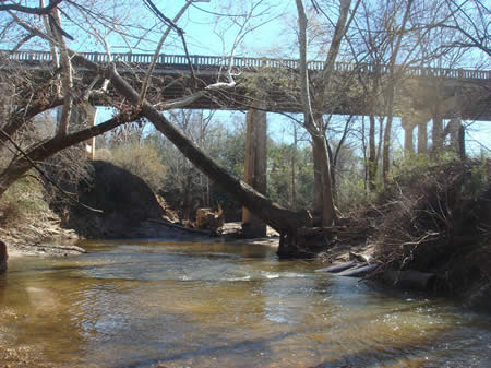 Holland Creek at Broad St